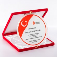 BM 1606 Tabak Kristal Plaket