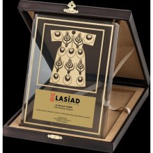 BM 2001 Altın Yaldız Kristal Plaket