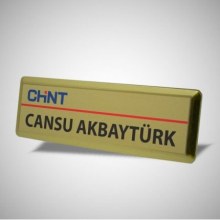 Metal Yaka İsimlik - 1614